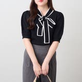 リボンタイ付半袖ニット | NICE CLAUP / OLIVE des OLIVE OUTLET | 詳細画像29