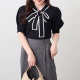 リボンタイ付半袖ニット | NICE CLAUP / OLIVE des OLIVE OUTLET | 詳細画像31