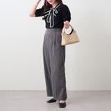 リボンタイ付半袖ニット | NICE CLAUP / OLIVE des OLIVE OUTLET | 詳細画像36