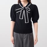 リボンタイ付半袖ニット | NICE CLAUP / OLIVE des OLIVE OUTLET | 詳細画像37