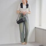 肩リボンスクエアネックニット | NICE CLAUP / OLIVE des OLIVE OUTLET | 詳細画像23