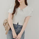 BIG衿ラメジップカーディガン | NICE CLAUP / OLIVE des OLIVE OUTLET | 詳細画像2