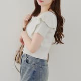 BIG衿ラメジップカーディガン | NICE CLAUP / OLIVE des OLIVE OUTLET | 詳細画像4