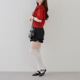 クロスフリル半袖ニット | NICE CLAUP / OLIVE des OLIVE OUTLET | 詳細画像23