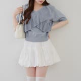 クロスフリル半袖ニット | NICE CLAUP / OLIVE des OLIVE OUTLET | 詳細画像26