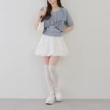 クロスフリル半袖ニット | NICE CLAUP / OLIVE des OLIVE OUTLET | 詳細画像32