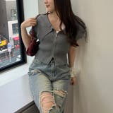 BIG衿ZIPカーデ | NICE CLAUP / OLIVE des OLIVE OUTLET | 詳細画像39