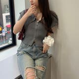 BIG衿ZIPカーデ | NICE CLAUP / OLIVE des OLIVE OUTLET | 詳細画像40