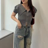 BIG衿ZIPカーデ | NICE CLAUP / OLIVE des OLIVE OUTLET | 詳細画像42
