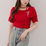 チョーカー付ケープニット | NICE CLAUP / OLIVE des OLIVE OUTLET | 詳細画像5