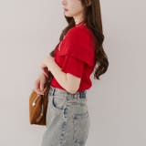 チョーカー付ケープニット | NICE CLAUP / OLIVE des OLIVE OUTLET | 詳細画像7