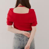チョーカー付ケープニット | NICE CLAUP / OLIVE des OLIVE OUTLET | 詳細画像8