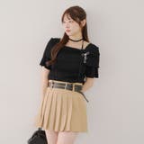 チョーカー付ケープニット | NICE CLAUP / OLIVE des OLIVE OUTLET | 詳細画像11