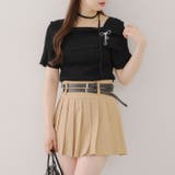 チョーカー付ケープニット | NICE CLAUP / OLIVE des OLIVE OUTLET | 詳細画像20