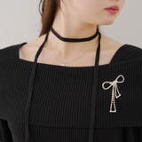 チョーカー付ケープニット | NICE CLAUP / OLIVE des OLIVE OUTLET | 詳細画像27