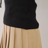 チョーカー付ケープニット | NICE CLAUP / OLIVE des OLIVE OUTLET | 詳細画像29