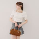 チョーカー付ケープニット | NICE CLAUP / OLIVE des OLIVE OUTLET | 詳細画像30