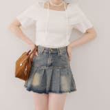 チョーカー付ケープニット | NICE CLAUP / OLIVE des OLIVE OUTLET | 詳細画像32