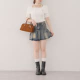 チョーカー付ケープニット | NICE CLAUP / OLIVE des OLIVE OUTLET | 詳細画像34