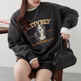 わんこ相良刺繍裏起毛スウェット | NICE CLAUP / OLIVE des OLIVE　OUTLET | 詳細画像15 