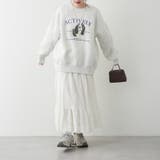 わんこ相良刺繍裏起毛スウェット | NICE CLAUP / OLIVE des OLIVE　OUTLET | 詳細画像10 