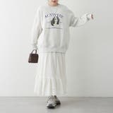 わんこ相良刺繍裏起毛スウェット | NICE CLAUP / OLIVE des OLIVE　OUTLET | 詳細画像13 