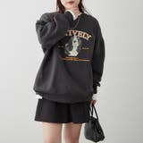 わんこ相良刺繍裏起毛スウェット | NICE CLAUP / OLIVE des OLIVE　OUTLET | 詳細画像16 