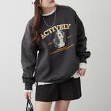 わんこ相良刺繍裏起毛スウェット | NICE CLAUP / OLIVE des OLIVE　OUTLET | 詳細画像18 