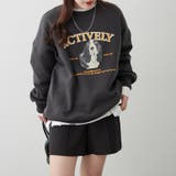 わんこ相良刺繍裏起毛スウェット | NICE CLAUP / OLIVE des OLIVE　OUTLET | 詳細画像19 