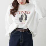 わんこ相良刺繍裏起毛スウェット | NICE CLAUP / OLIVE des OLIVE　OUTLET | 詳細画像33 