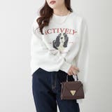 わんこ相良刺繍裏起毛スウェット | NICE CLAUP / OLIVE des OLIVE　OUTLET | 詳細画像36 