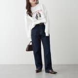 わんこ相良刺繍裏起毛スウェット | NICE CLAUP / OLIVE des OLIVE　OUTLET | 詳細画像39 