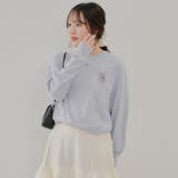 【MARCHES】くま&うさぎロンT | NICE CLAUP / OLIVE des OLIVE　OUTLET | 詳細画像5 