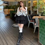 カットジャガードラッフルカーデイガン | RMAF NICE CLAUP / OLIVE des OLIVE | 詳細画像28