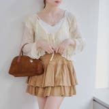 カットジャガードラッフルカーデイガン | RMAF NICE CLAUP / OLIVE des OLIVE | 詳細画像37