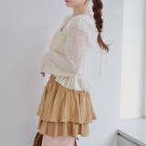 カットジャガードラッフルカーデイガン | RMAF NICE CLAUP / OLIVE des OLIVE | 詳細画像38