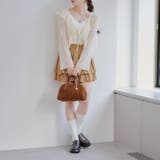 カットジャガードラッフルカーデイガン | RMAF NICE CLAUP / OLIVE des OLIVE | 詳細画像46