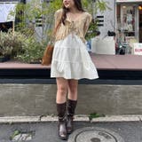 カットジャガードラッフルカーデイガン | RMAF NICE CLAUP / OLIVE des OLIVE | 詳細画像62