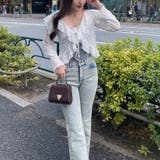 カットジャガードラッフルカーデイガン | RMAF NICE CLAUP / OLIVE des OLIVE | 詳細画像32