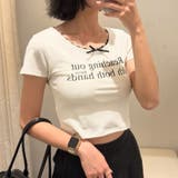 【MARCHES】衿ぐりレーステレコT | NICE CLAUP / OLIVE des OLIVE OUTLET | 詳細画像18