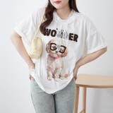 メガネ犬半袖T | NICE CLAUP / OLIVE des OLIVE OUTLET | 詳細画像2