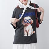 メガネ犬半袖T | NICE CLAUP / OLIVE des OLIVE OUTLET | 詳細画像16