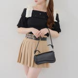 リブ肩リボンオフショル | NICE CLAUP / OLIVE des OLIVE OUTLET | 詳細画像3
