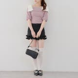 リブ肩リボンオフショル | NICE CLAUP / OLIVE des OLIVE OUTLET | 詳細画像11