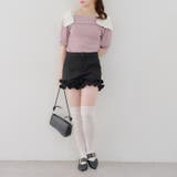 リブ肩リボンオフショル | NICE CLAUP / OLIVE des OLIVE OUTLET | 詳細画像12