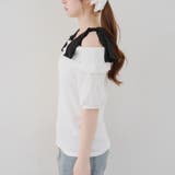 リブ肩リボンオフショル | NICE CLAUP / OLIVE des OLIVE OUTLET | 詳細画像19