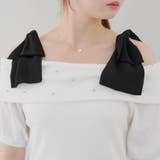 リブ肩リボンオフショル | NICE CLAUP / OLIVE des OLIVE OUTLET | 詳細画像21