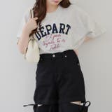オートミール | ビッグロゴデイジーTシャツ | NICE CLAUP / OLIVE des OLIVE OUTLET