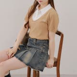 【MARCHES】シャツドッキングプルオーバー | NICE CLAUP / OLIVE des OLIVE OUTLET | 詳細画像9