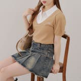 【MARCHES】シャツドッキングプルオーバー | NICE CLAUP / OLIVE des OLIVE OUTLET | 詳細画像11